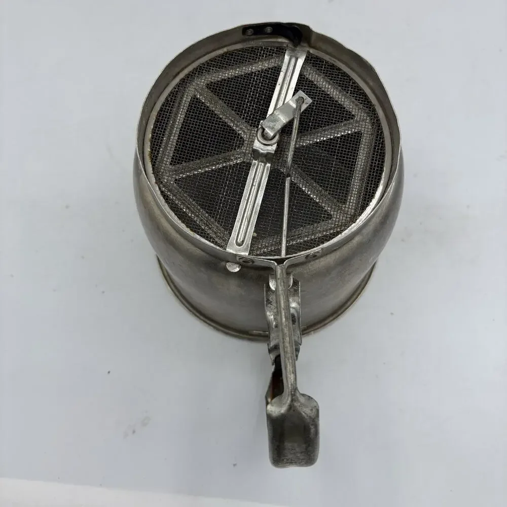 Foley 5 Cup‎ Metal Sifter Manual Squeeze Handle 4.75